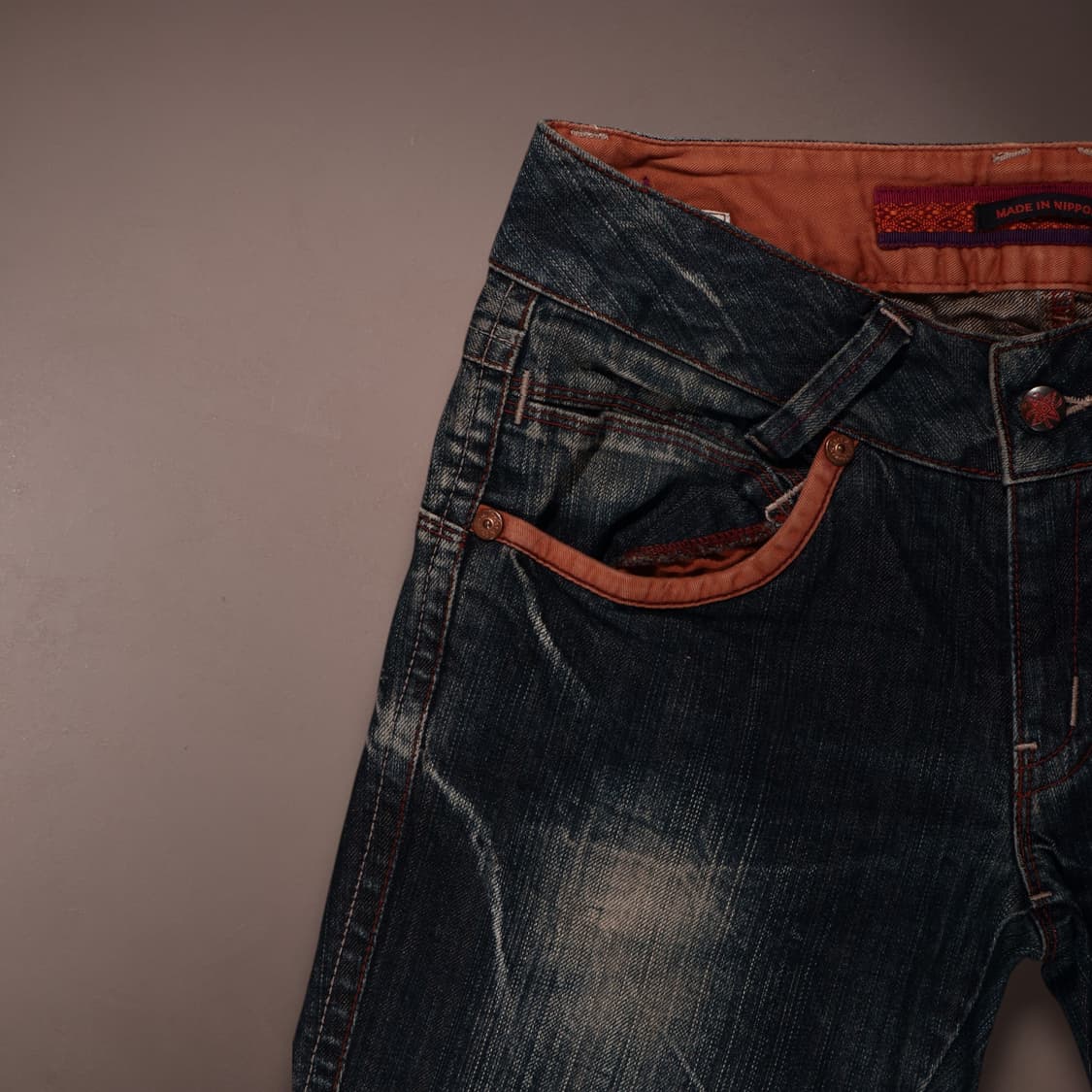 Y2K FLARE DENIM JEAN 상품이미지3