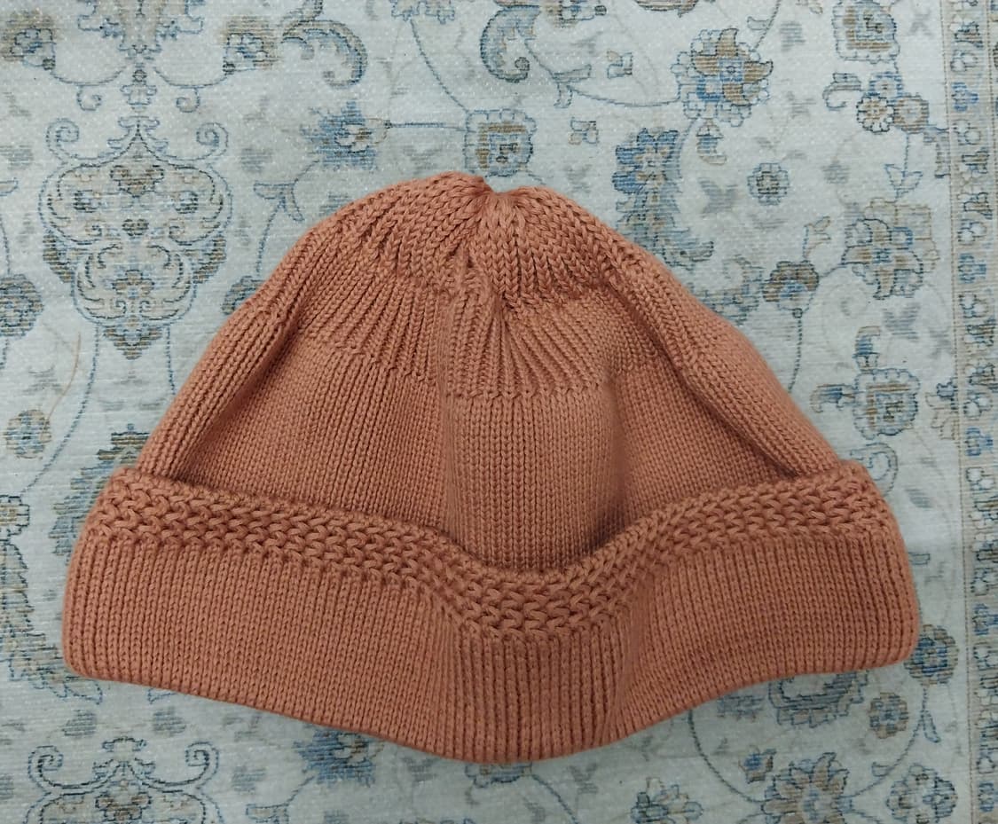 (새상품) 라모랭 로고X는 버젼 살구색  숏비니 2사이즈 상품이미지1