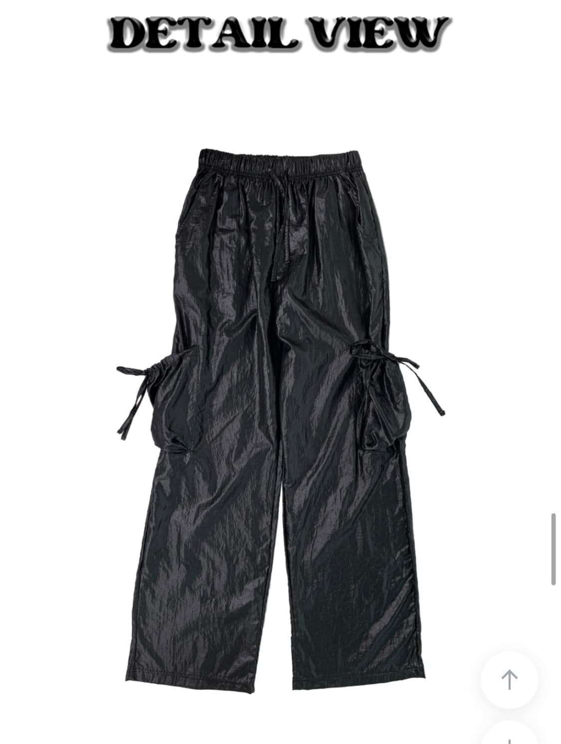 비닐 재질 바지 상품이미지2