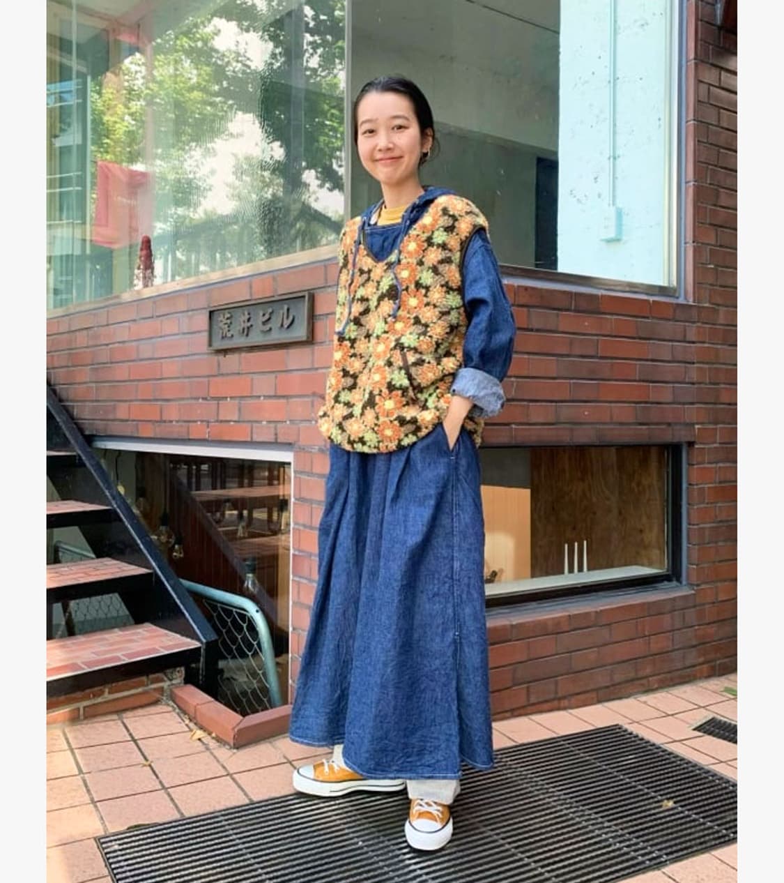 BEAMS BOY - JACQUARD BOA VEST 상품이미지3