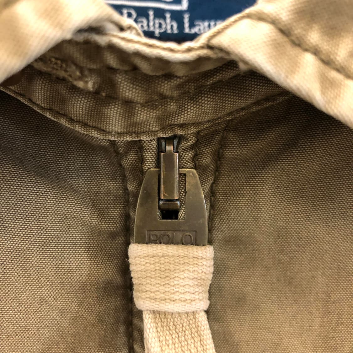 폴로 랄프로렌 빈티지 코튼 쉘 해링턴 스윙자켓 XXL 상품이미지4