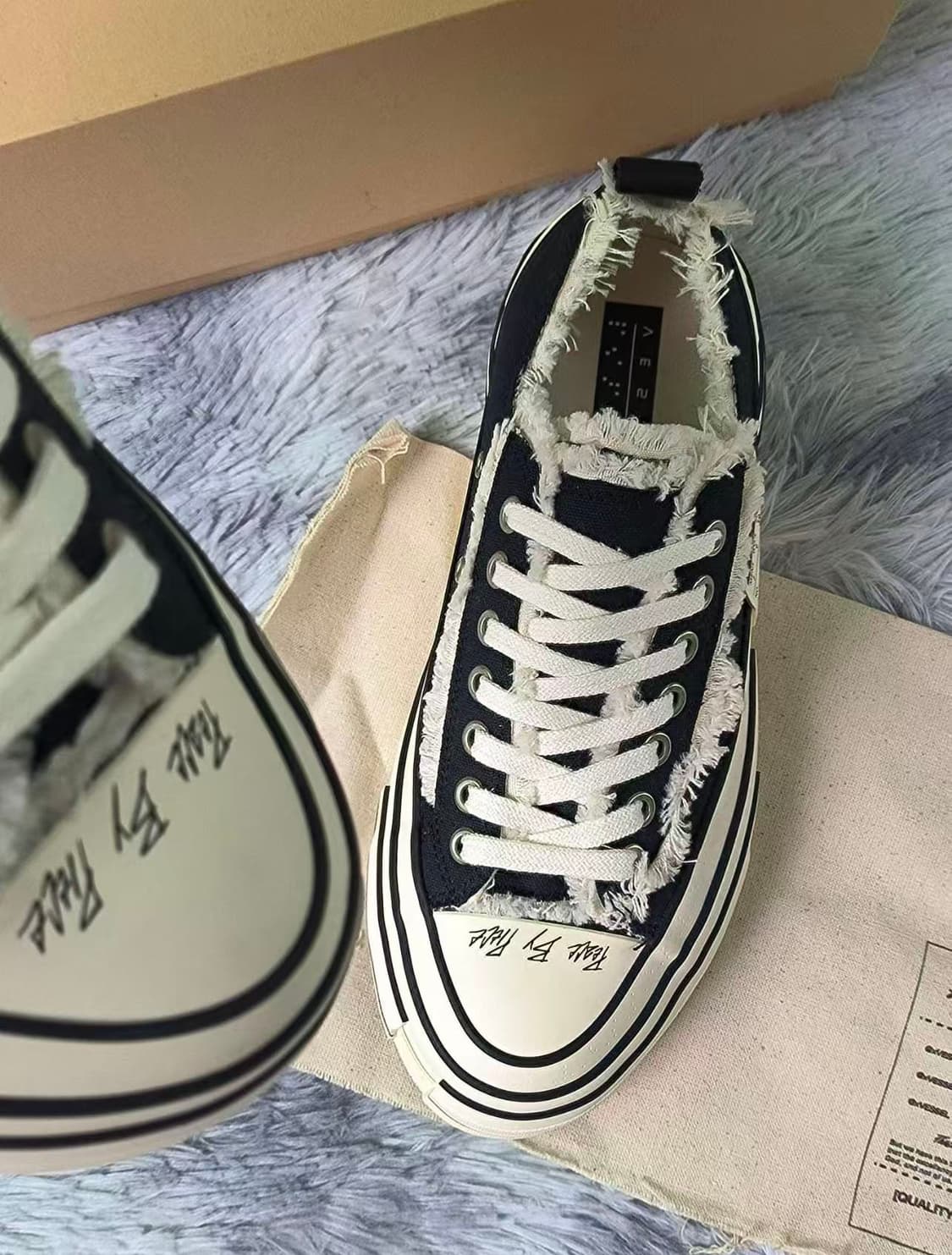 xVessel Lows Black 엑스베젤 펑첸왕 스니커 상품이미지4