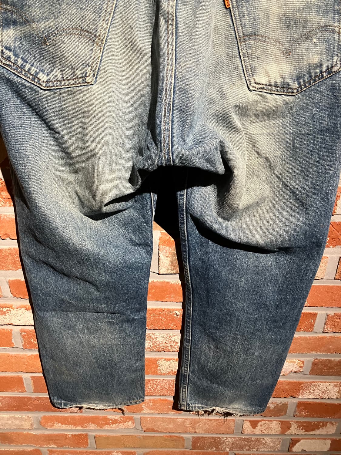 80s USA 빈티지 리바이스 505 오렌지탭 데님 팬츠 상품이미지7