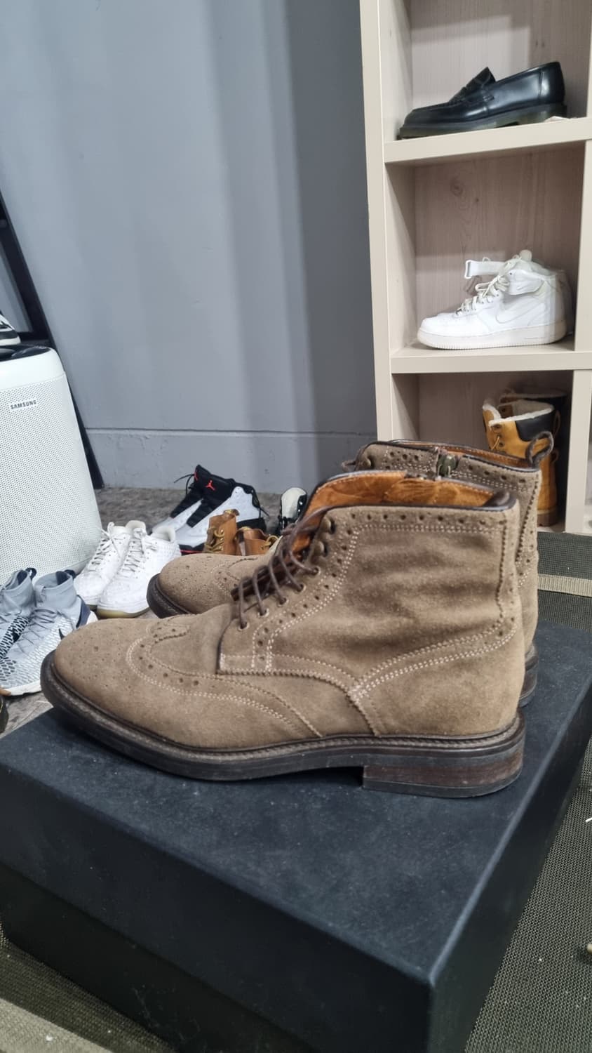 마시모두띠 스웨이드부츠 255사이즈 컨디션8/10 상품이미지2