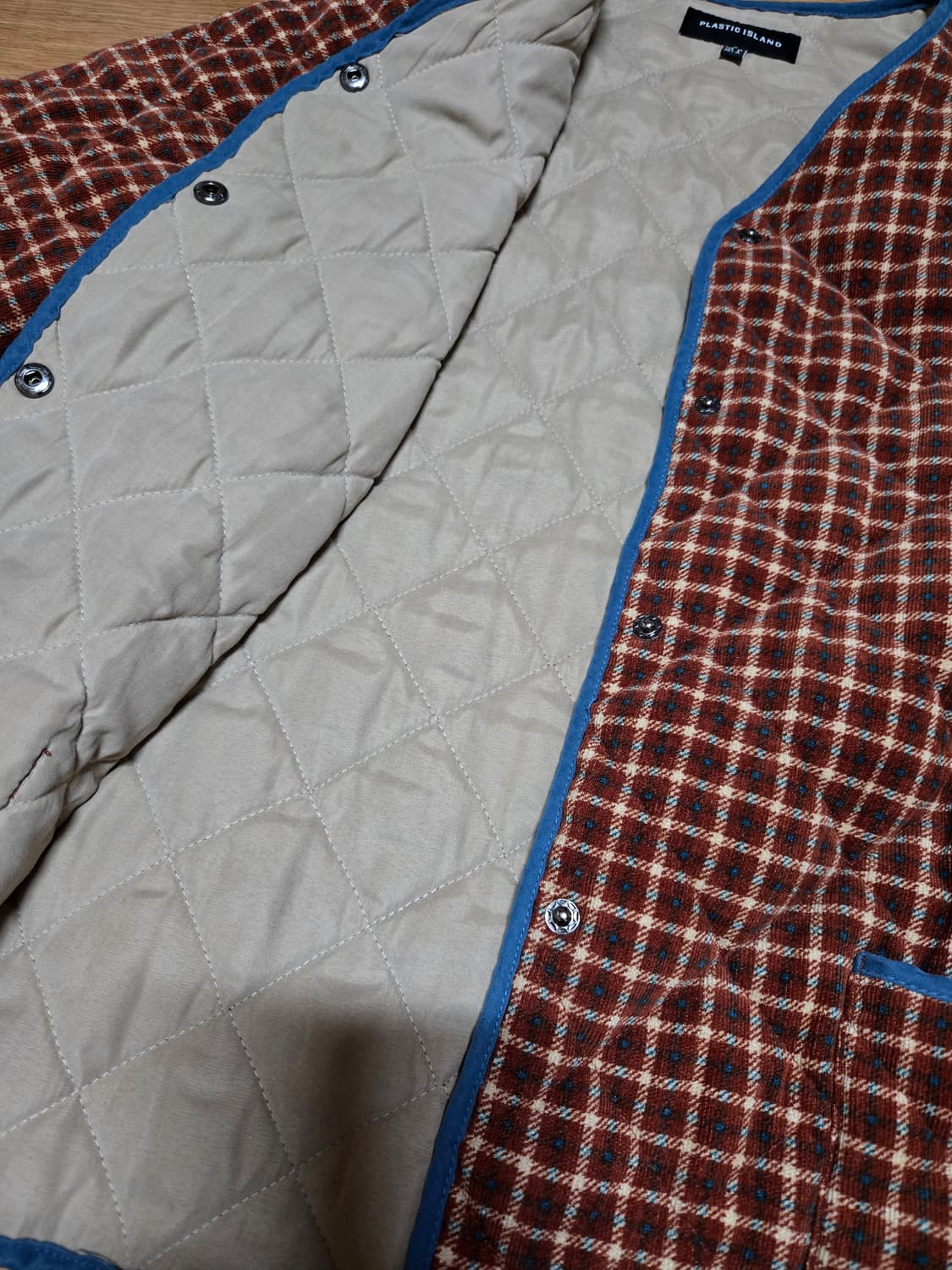 플라스틱아일랜드 누빔 퀼팅 자켓 상품이미지6