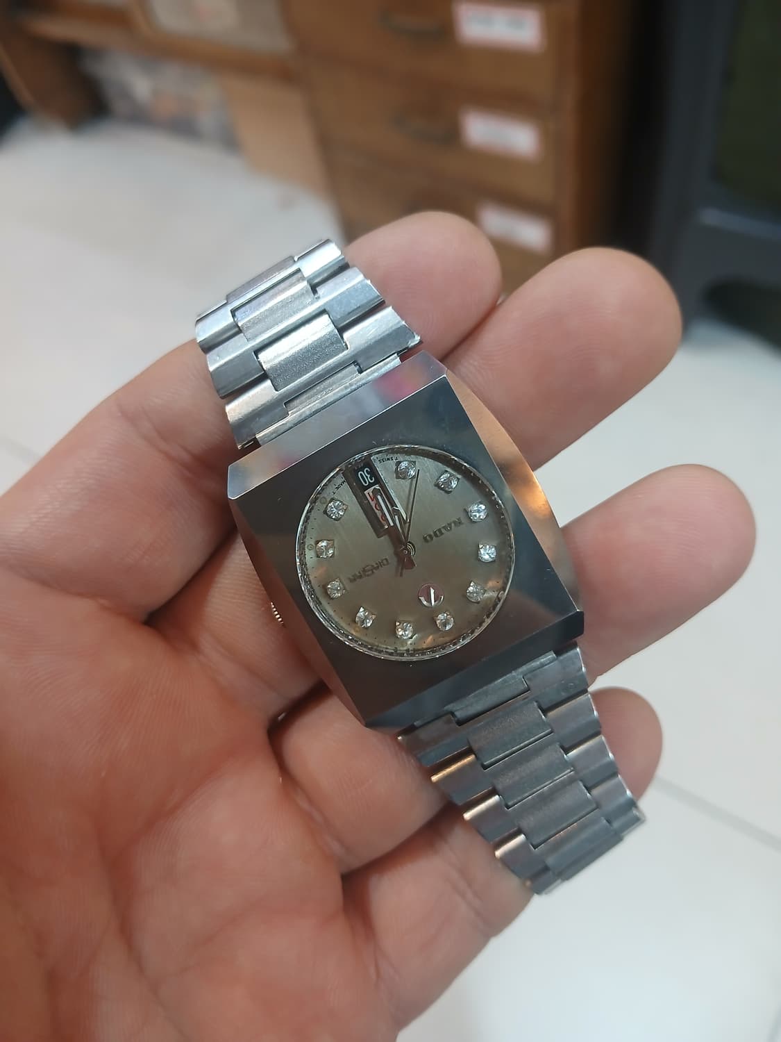 빈티지 RADO 다이아스타 텅스텐 오토메틱 시계 상품이미지4