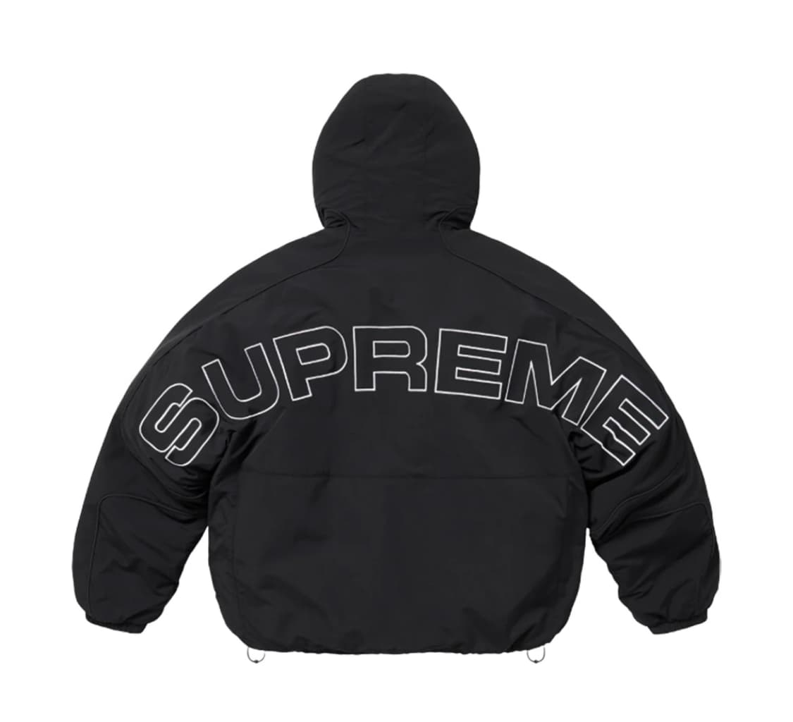 당일배송) L 슈프림 포우 퍼 리버시블 후드 트랙 자켓 털 아우터 상품이미지2