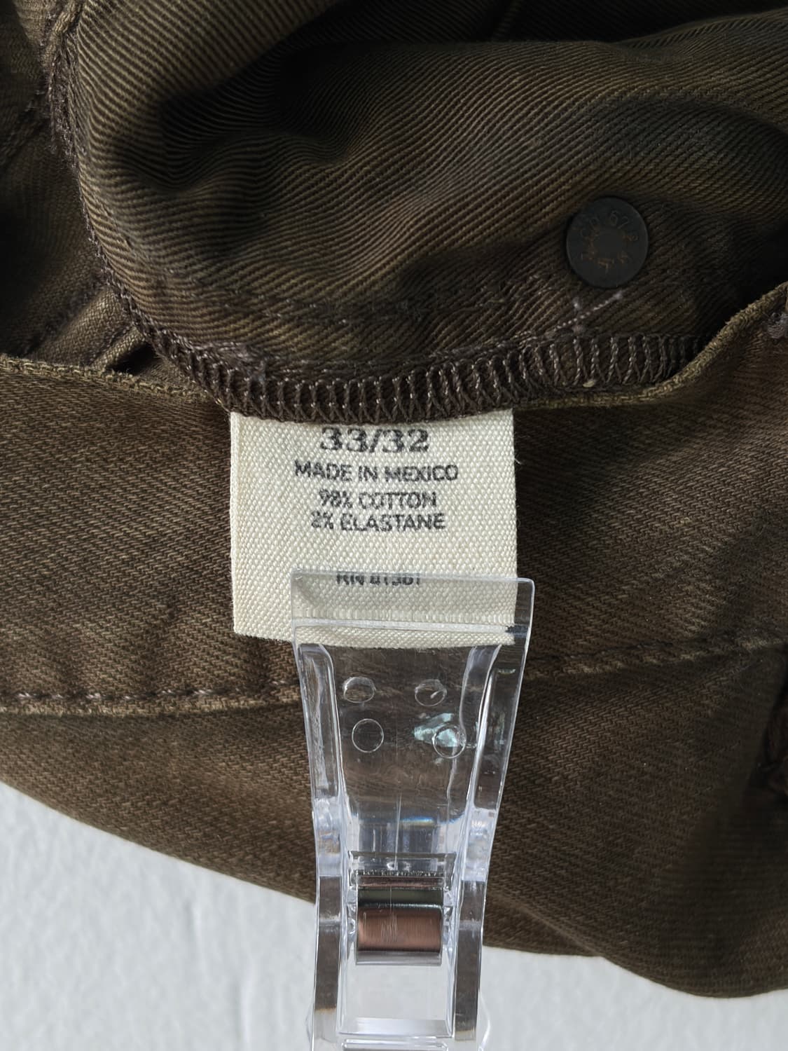 폴로 베이지 워싱 진  상품이미지8