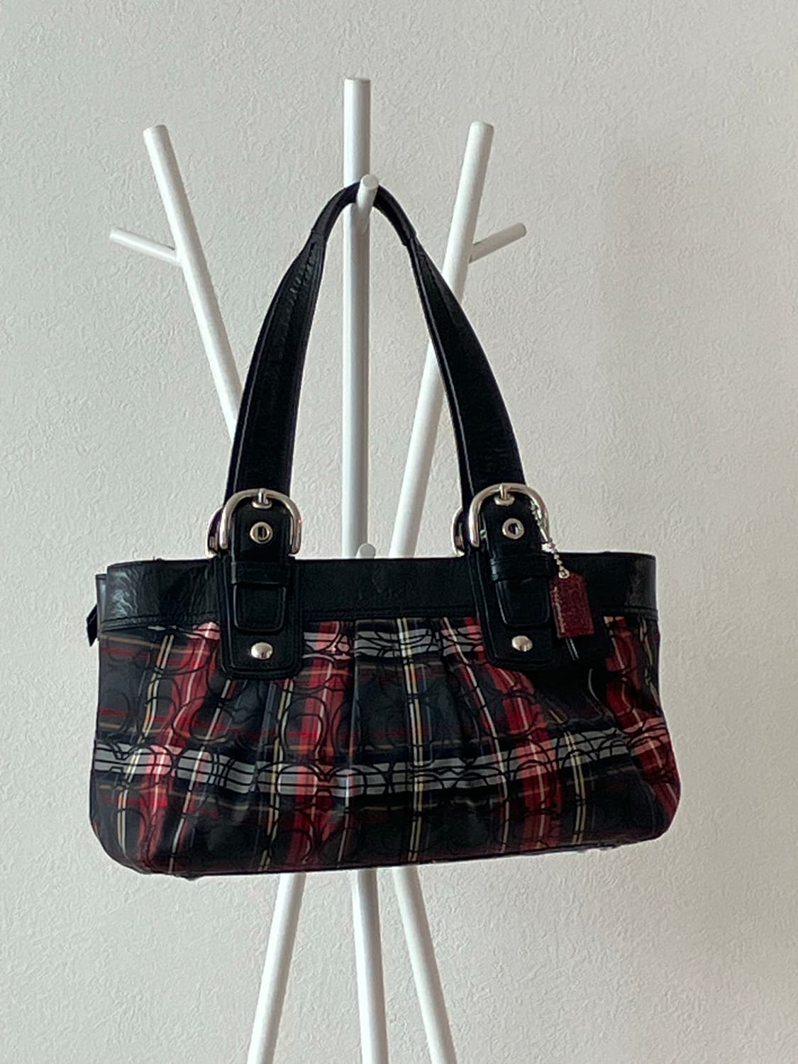 코치 시그니처 패턴 포피 coach poppy 숄더백 y2k 갸루 상품이미지1