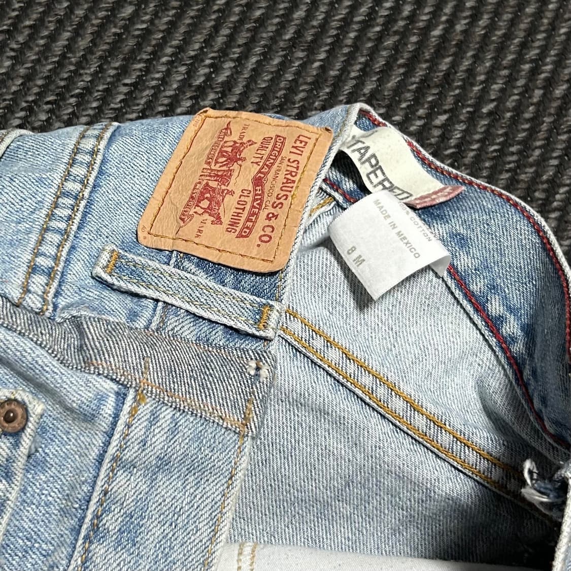 [29inch] Levi's 리바이스 550 릴렉스드 테이퍼드 데님팬츠 상품이미지6