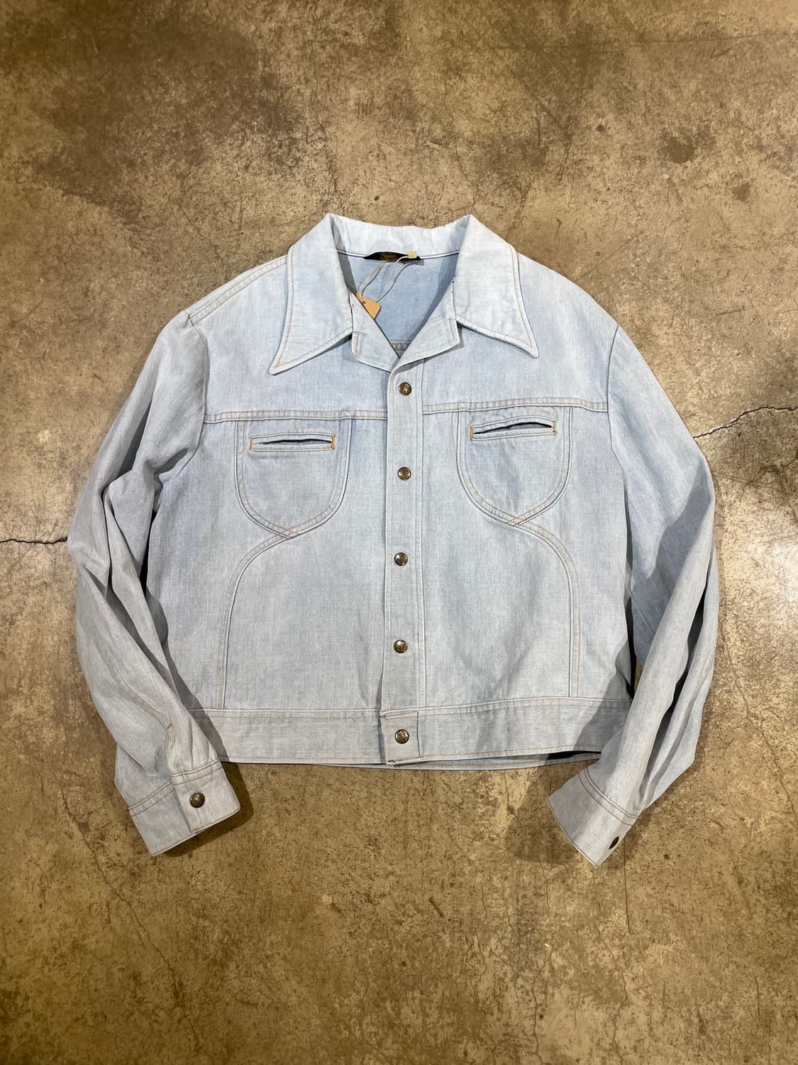 70’s 리 데님 웨스턴 자켓 (B5089) 상품이미지1