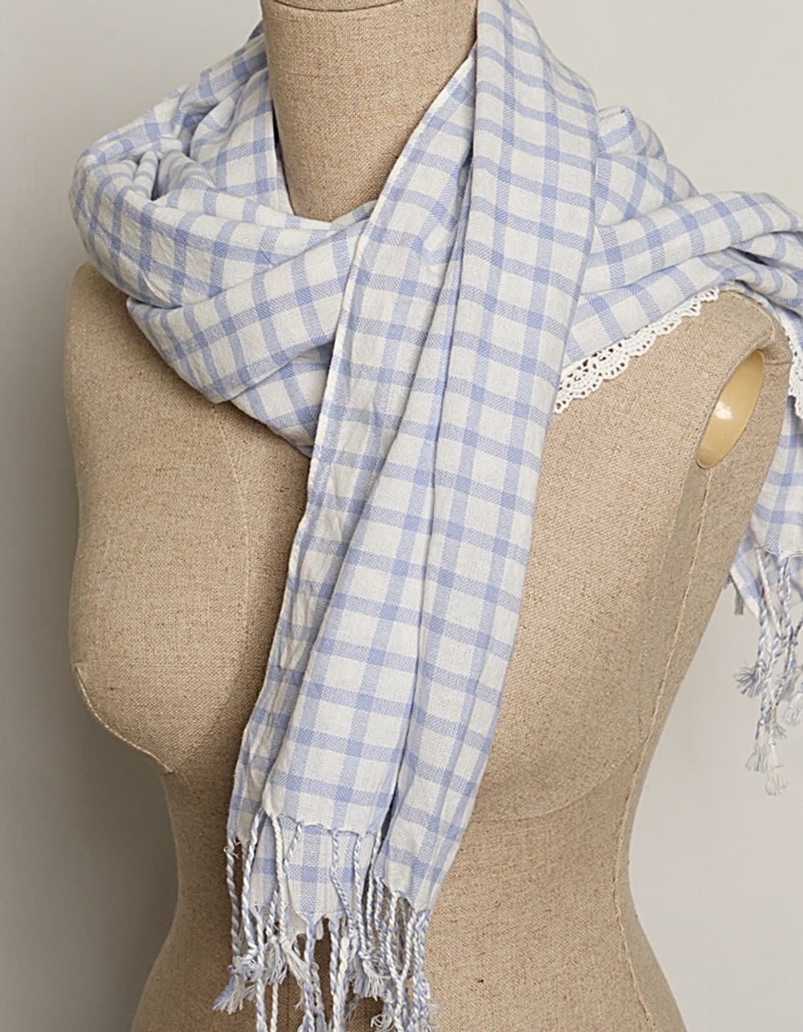 Samansa Mos2 Check Stole 상품이미지2