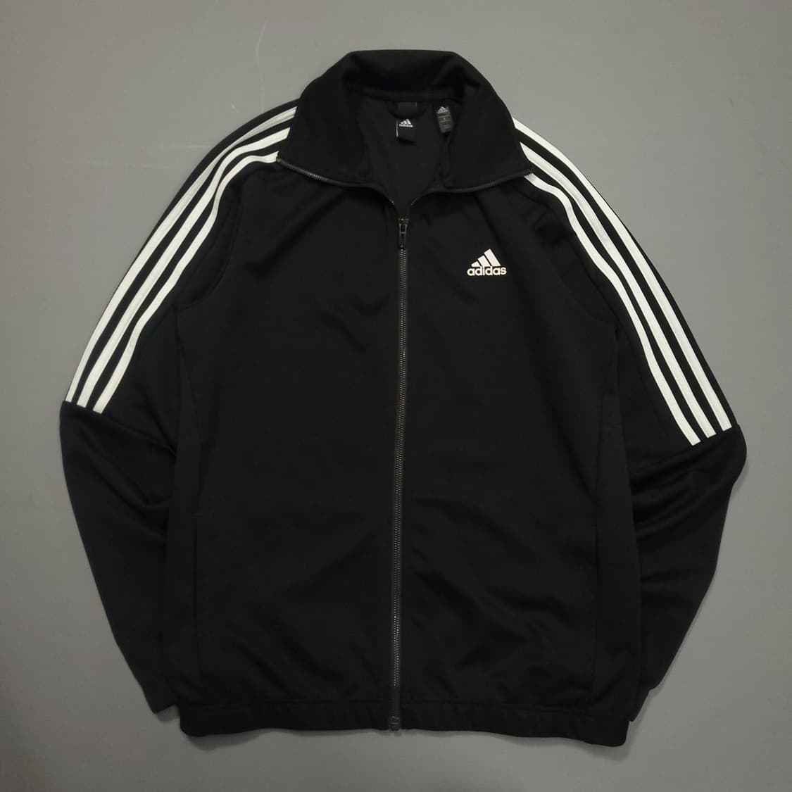 아디다스 삼선 져지 L 블랙 상품이미지2