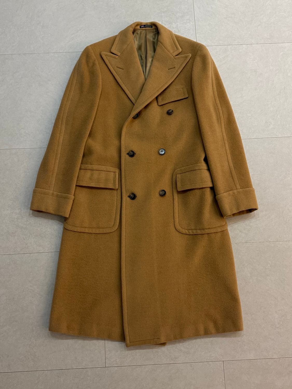 Polo Ralph Lauren 카멜헤어 더블브레스트 코트 상품이미지2