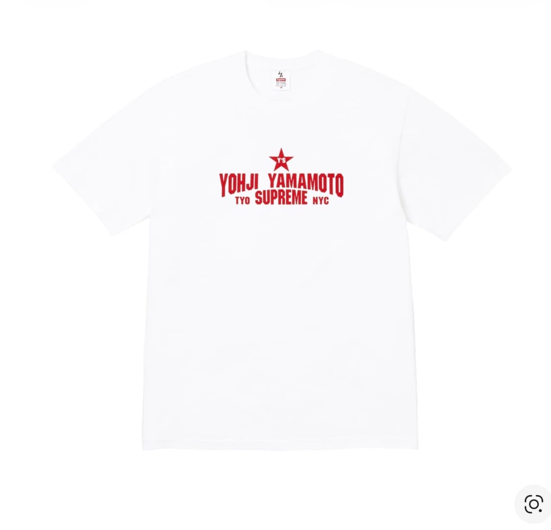 [M]슈프림 요지 야마모토 반팔티 상품이미지1