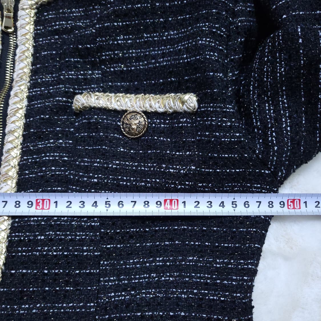 줄로그 여성 트위드자켓 77 0314 상품이미지4