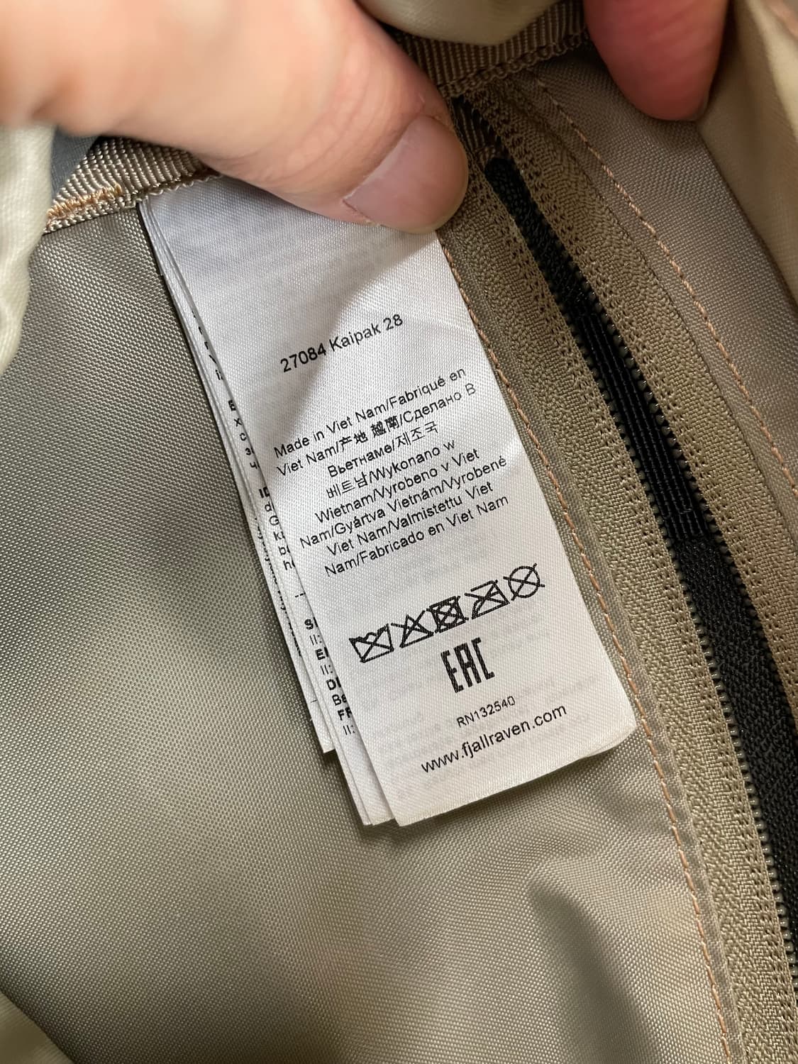 택포) 피엘라벤 카이팩 28 스톤그레이 배낭 백팩 상품이미지6