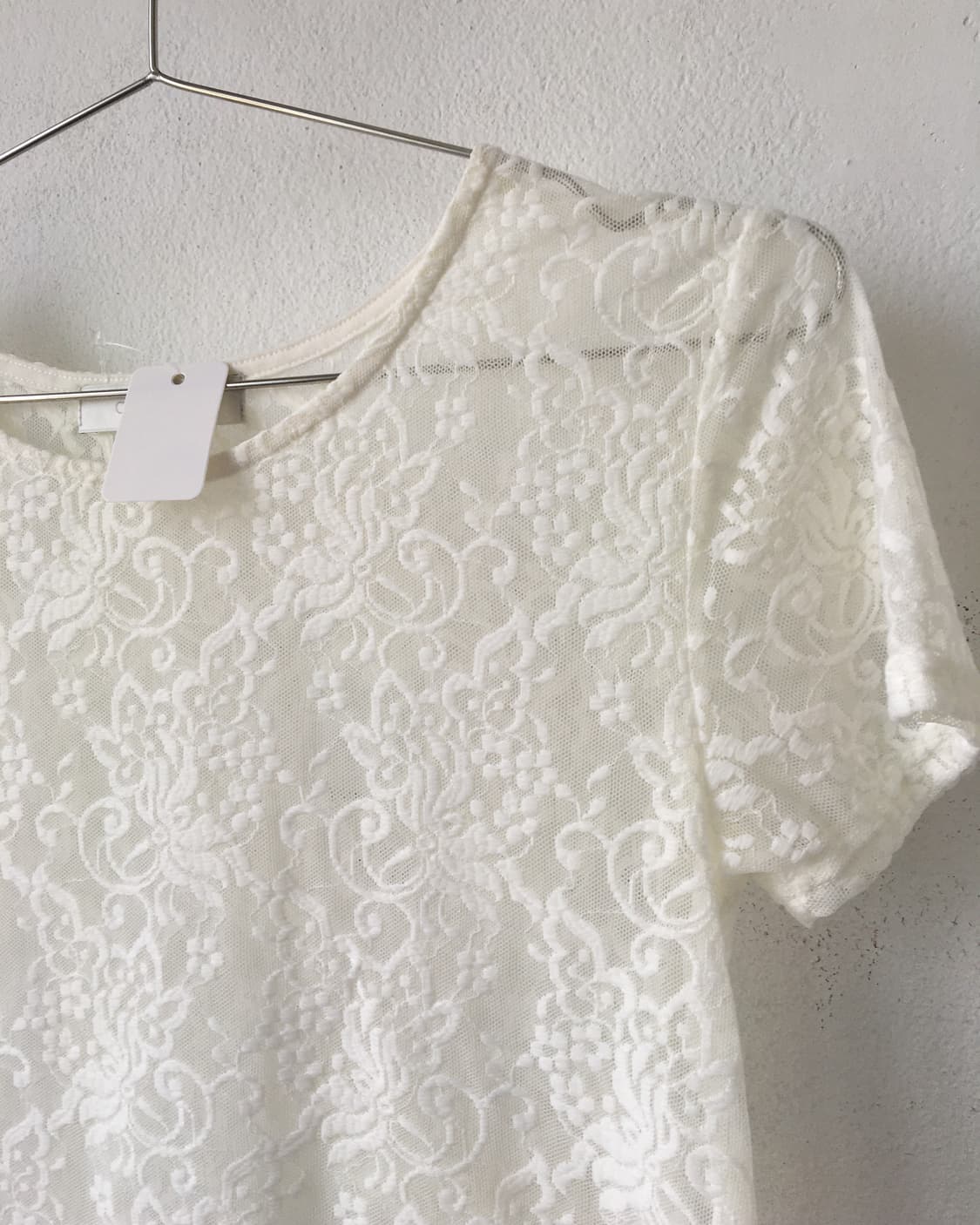 Ornement pattern lace t shirt 상품이미지4
