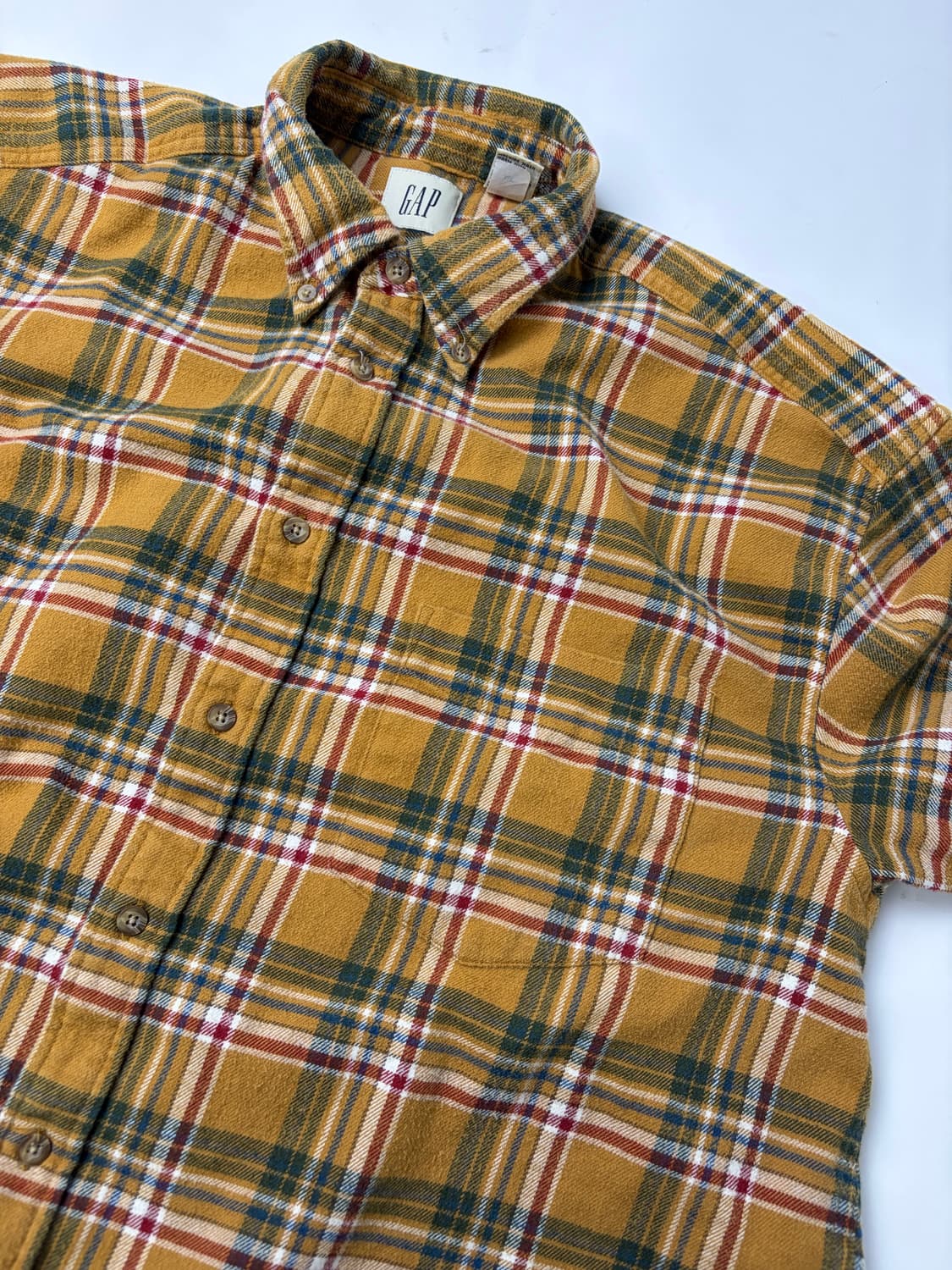 00s Gap Plaid Button Up Shirt 상품이미지5