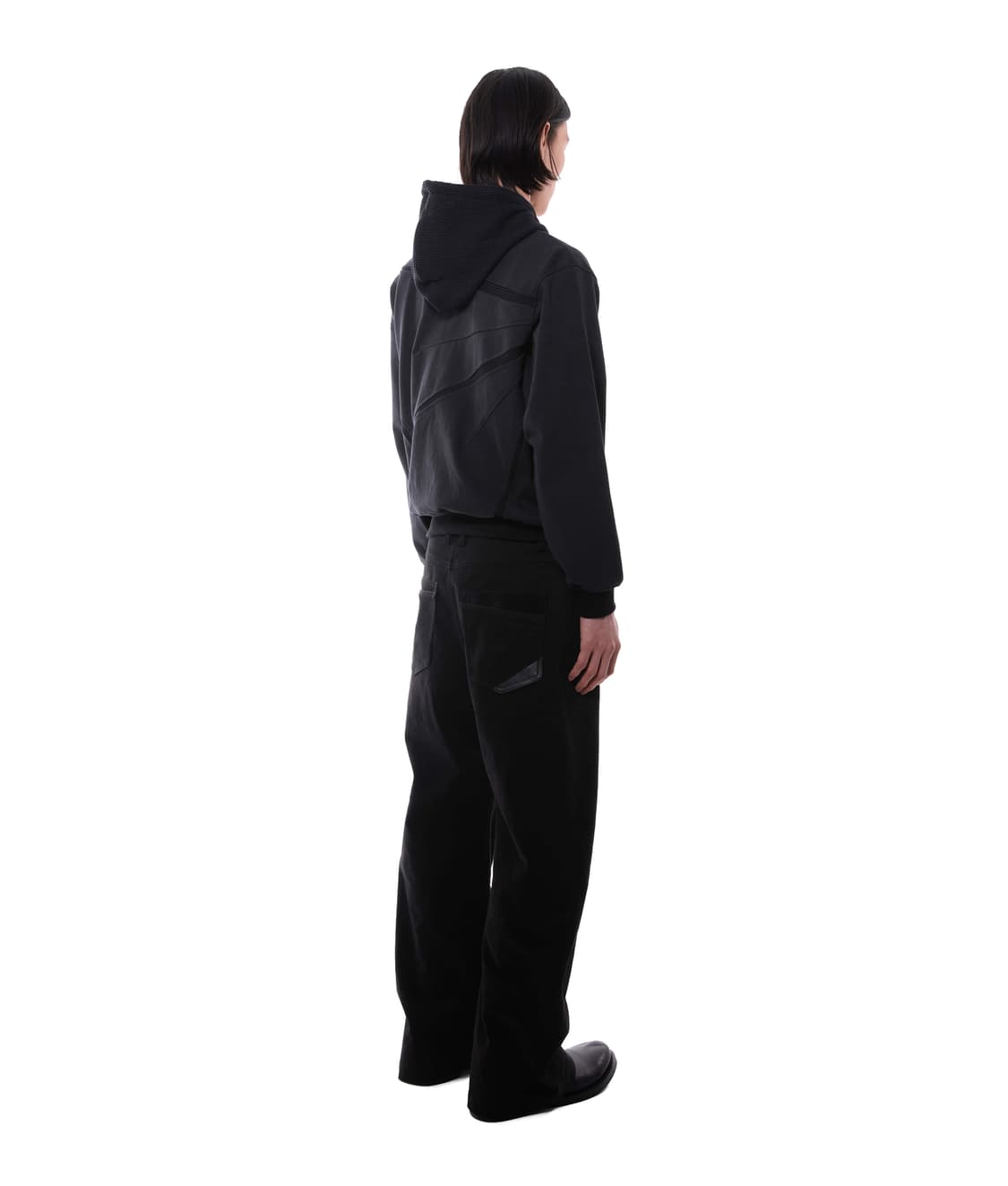 [엑슬림](새상품) 01 트라우저 TROUSERS 블랙 (M) 상품이미지10