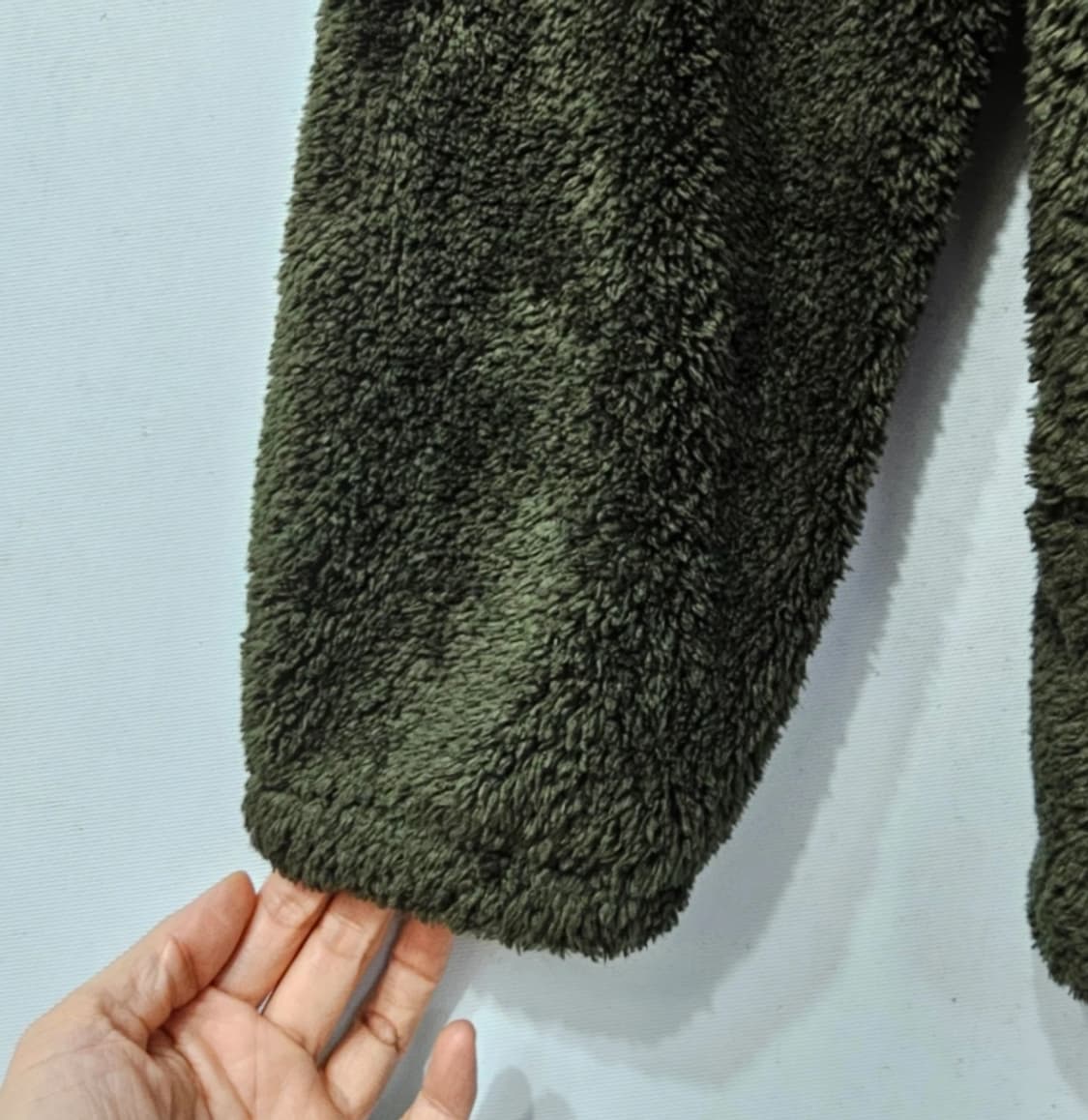 노스페이스 컴피 플리스 자켓 L 100 카키 상품이미지7