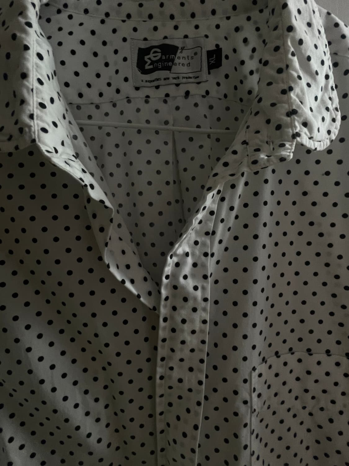 엔지니어드 가먼츠 도트 패턴 셔츠 상품이미지2