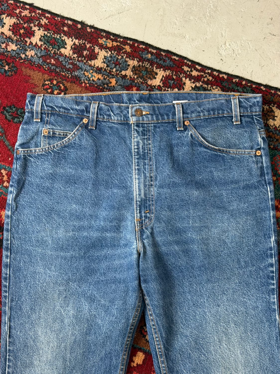 90's USA 빈티지 리바이스 517 오렌지탭 부츠컷 상품이미지5