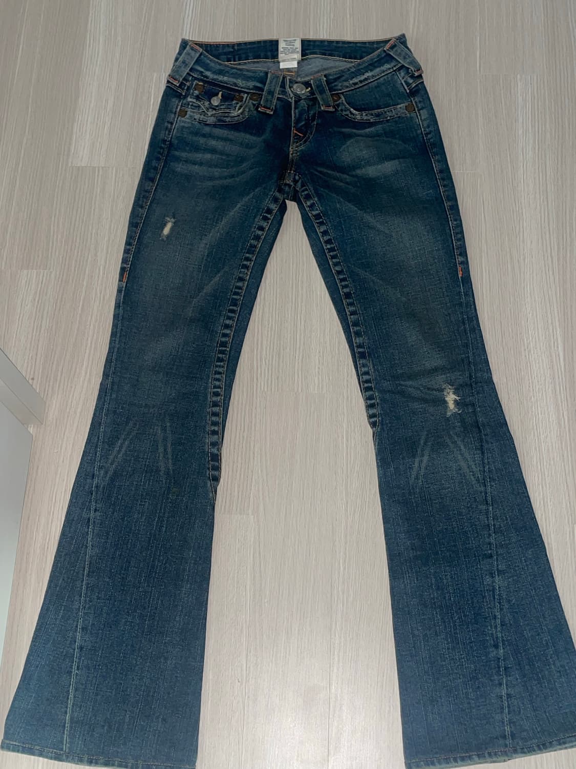 트루릴리전 데미지 로우라이즈 팬츠 24 상품이미지3