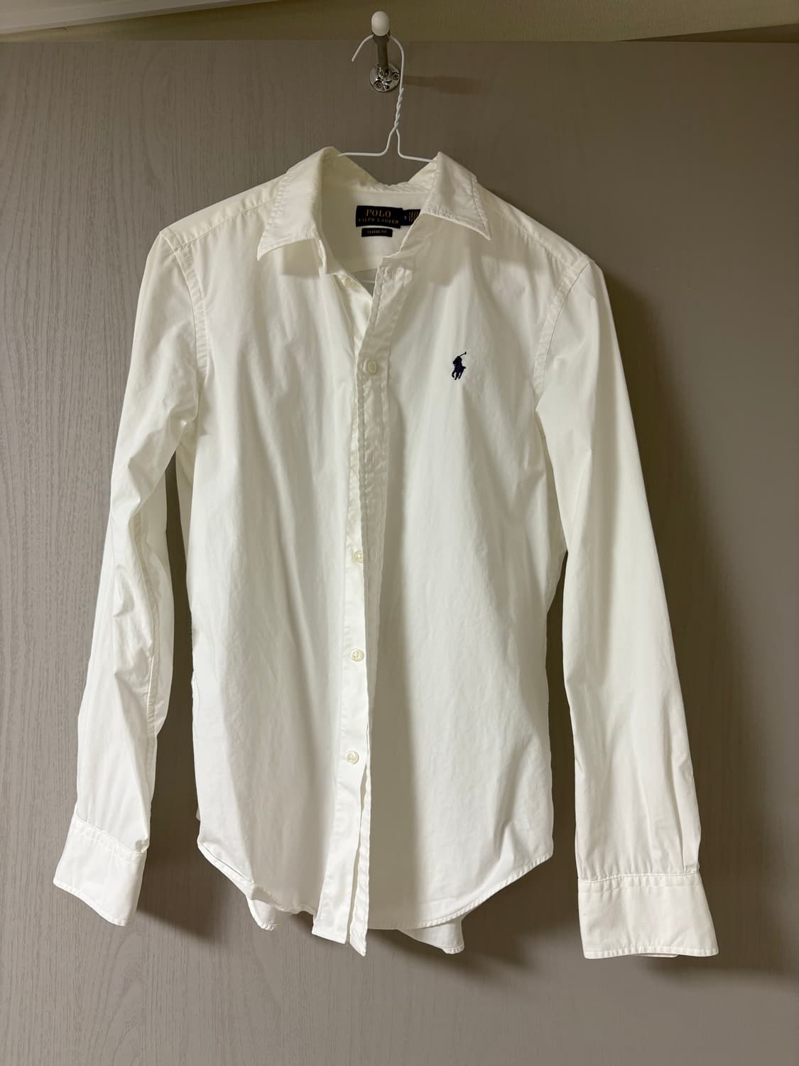 폴로 랄프로렌 화이트 클래식핏 셔츠 8 상품이미지1