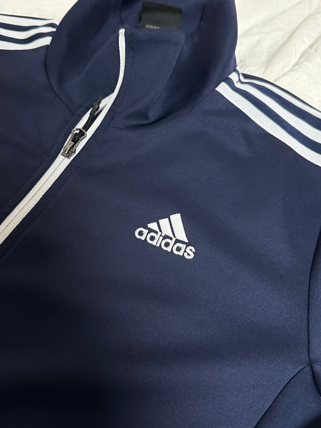 아디다스 네이비 져지 트랙탑 라지  상품이미지4