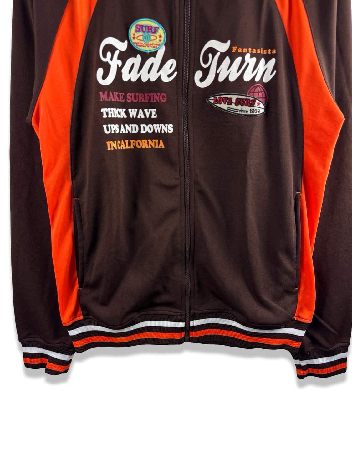 JPN 서핑테마 브라운오렌지 져지2380 상품이미지4