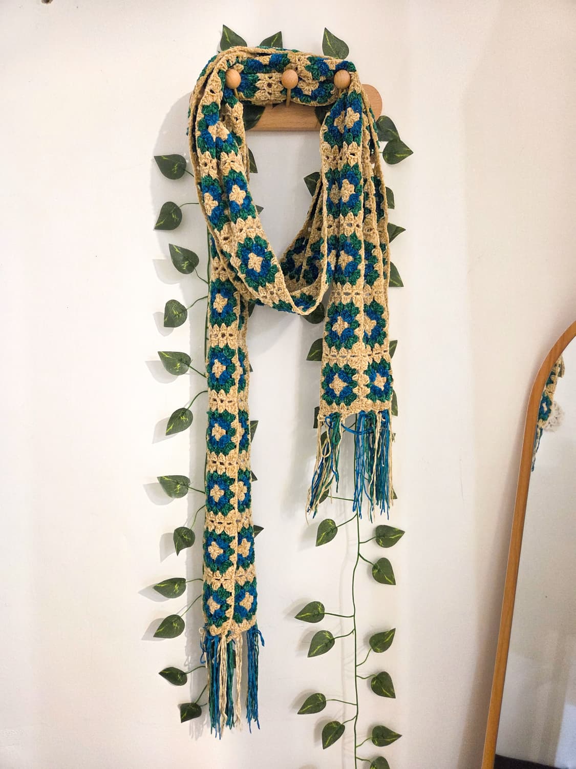 모티브 크로쉐 머플러 상품이미지2