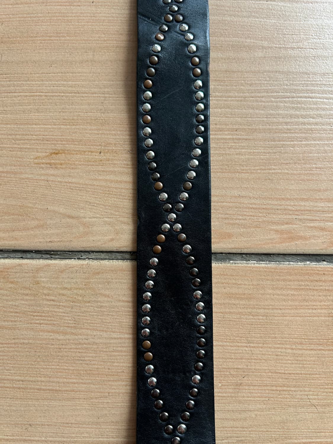 Vintage western leather belt 상품이미지4