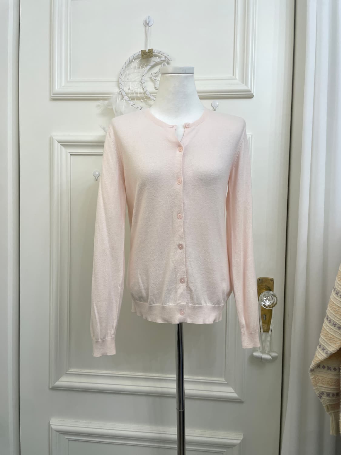 strawberry milk pink basic cardigan 상품이미지1