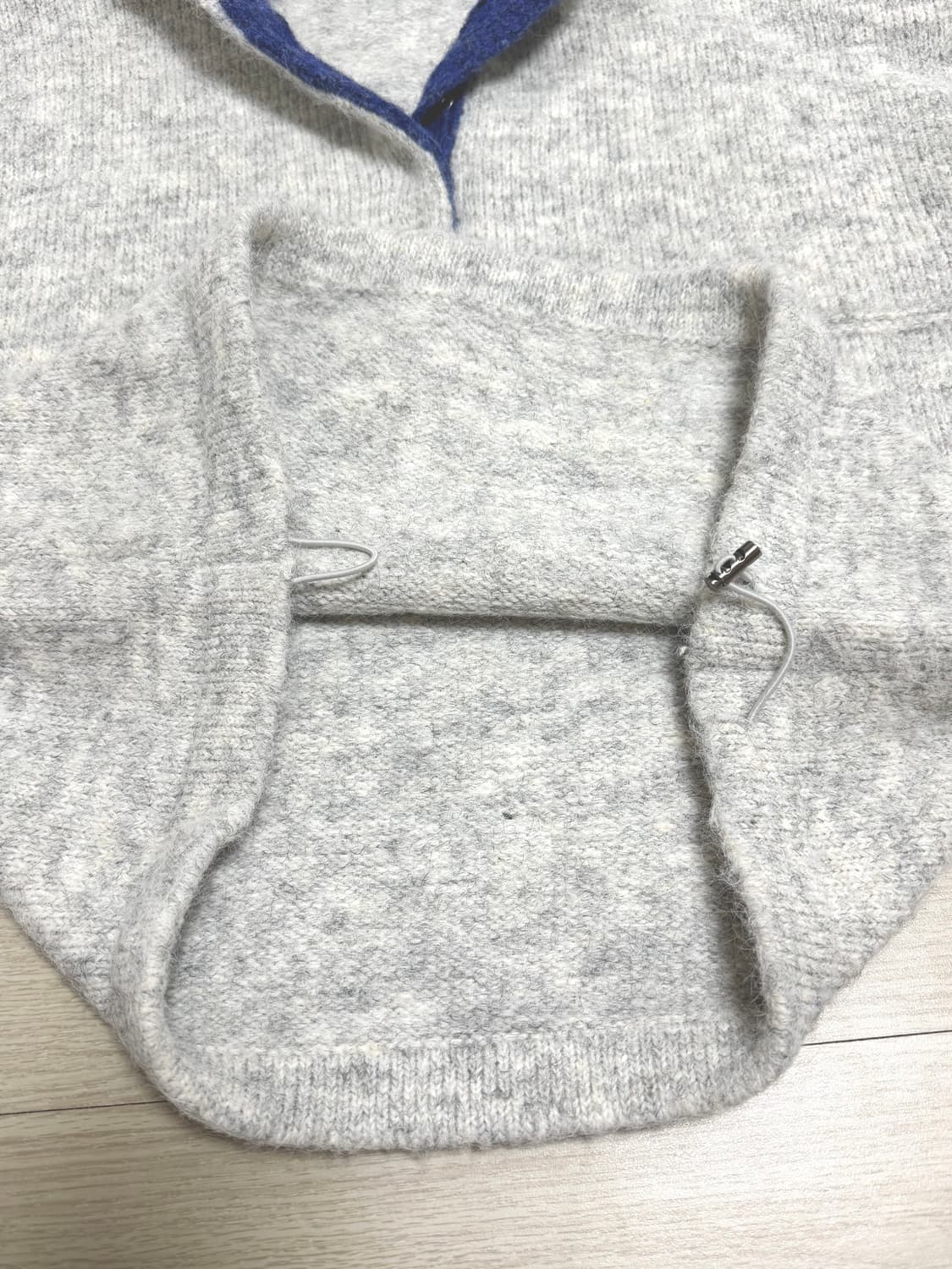 똑딱이 카라 니트 상품이미지4