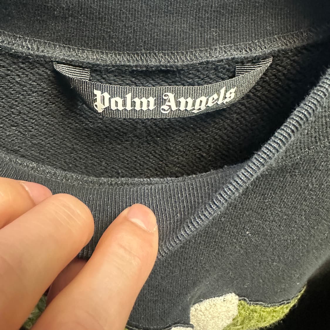 팜 엔젤스 악어 자수 맨투맨 L사이즈  상품이미지3