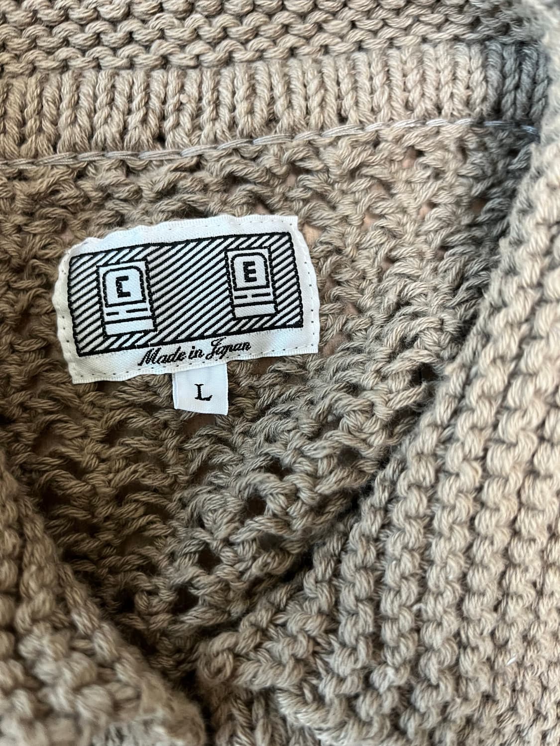 카브엠트 칼라드 메쉬 니트 가디건 상품이미지3