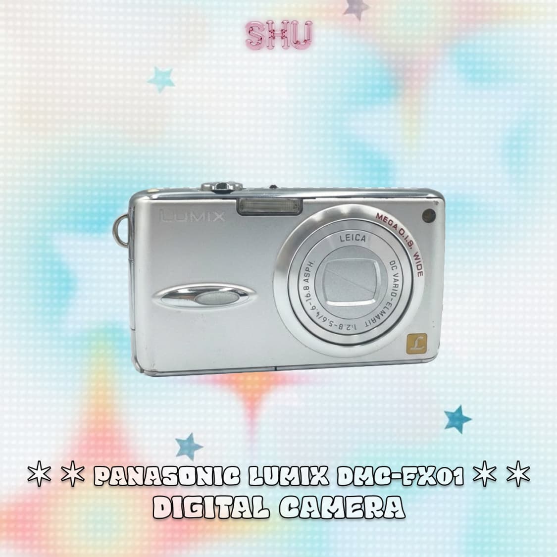 파나소닉 루믹스 DMC-FX01 빈티지 디카 실버 상품이미지3