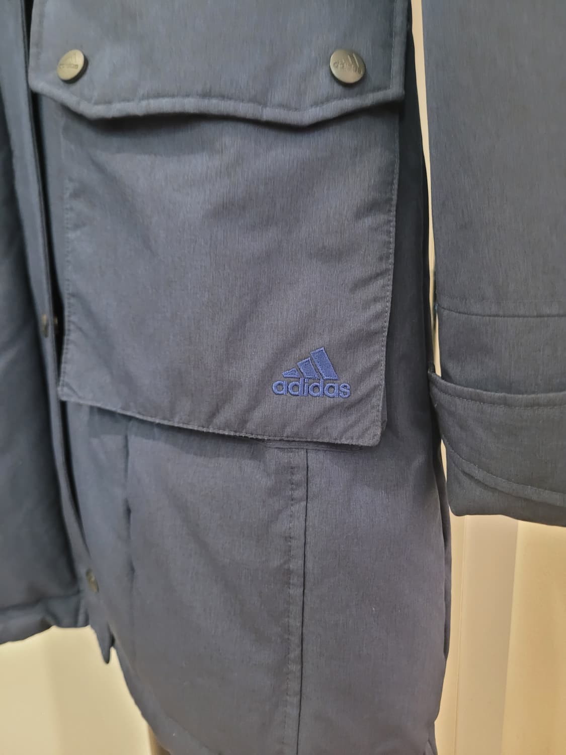 아디다스 네이비 후드 덕다운 패딩 95사이즈 상품이미지5