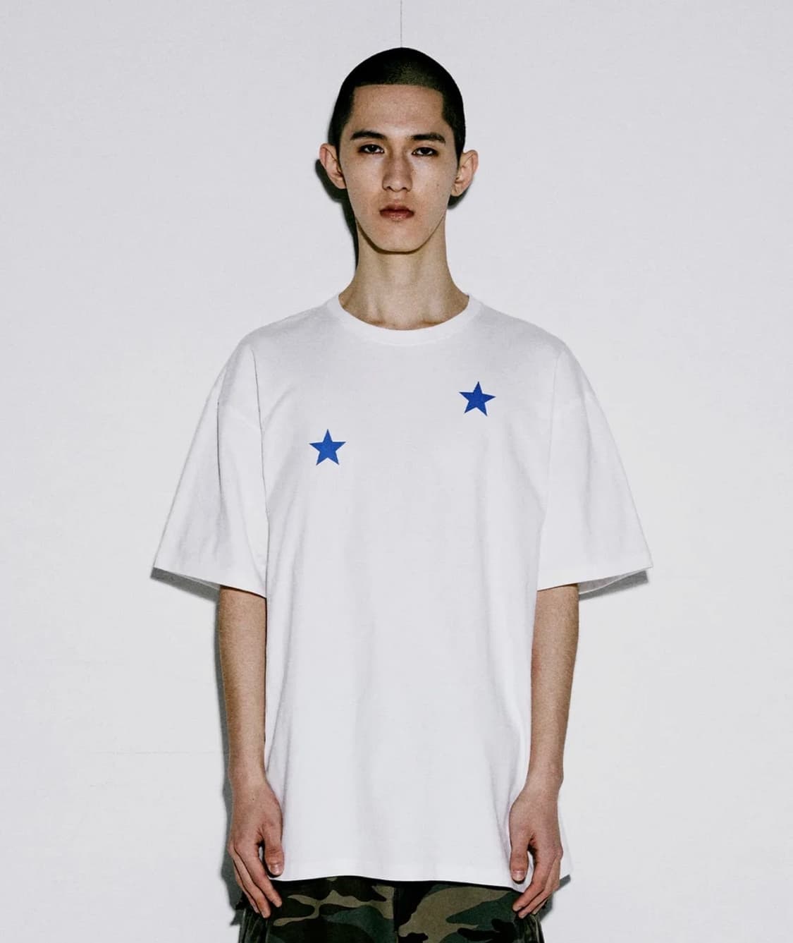 더바이닐하우스 star tee white 상품이미지4