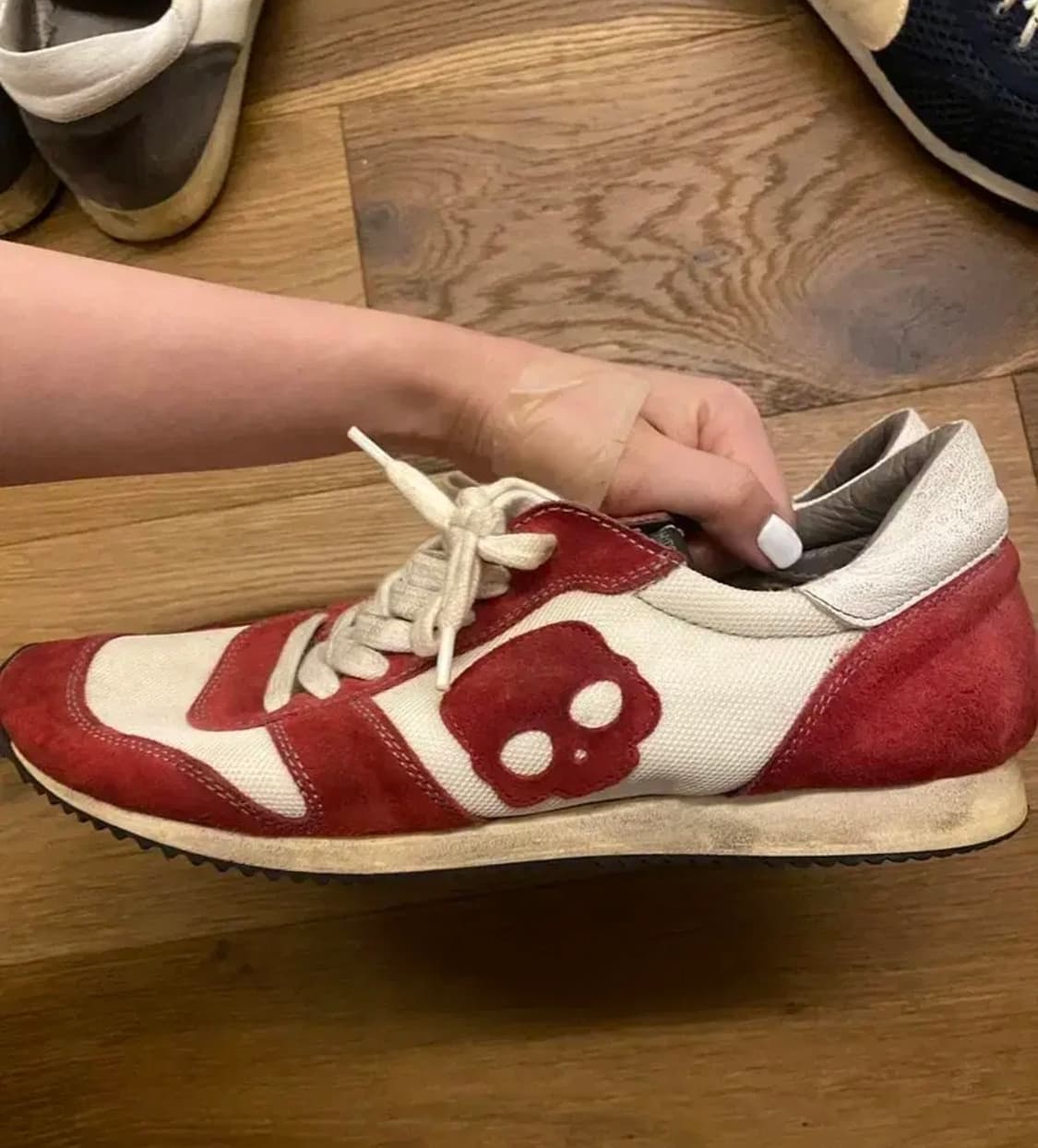 하이드로겐 운동화 레드 265mm 상품이미지4