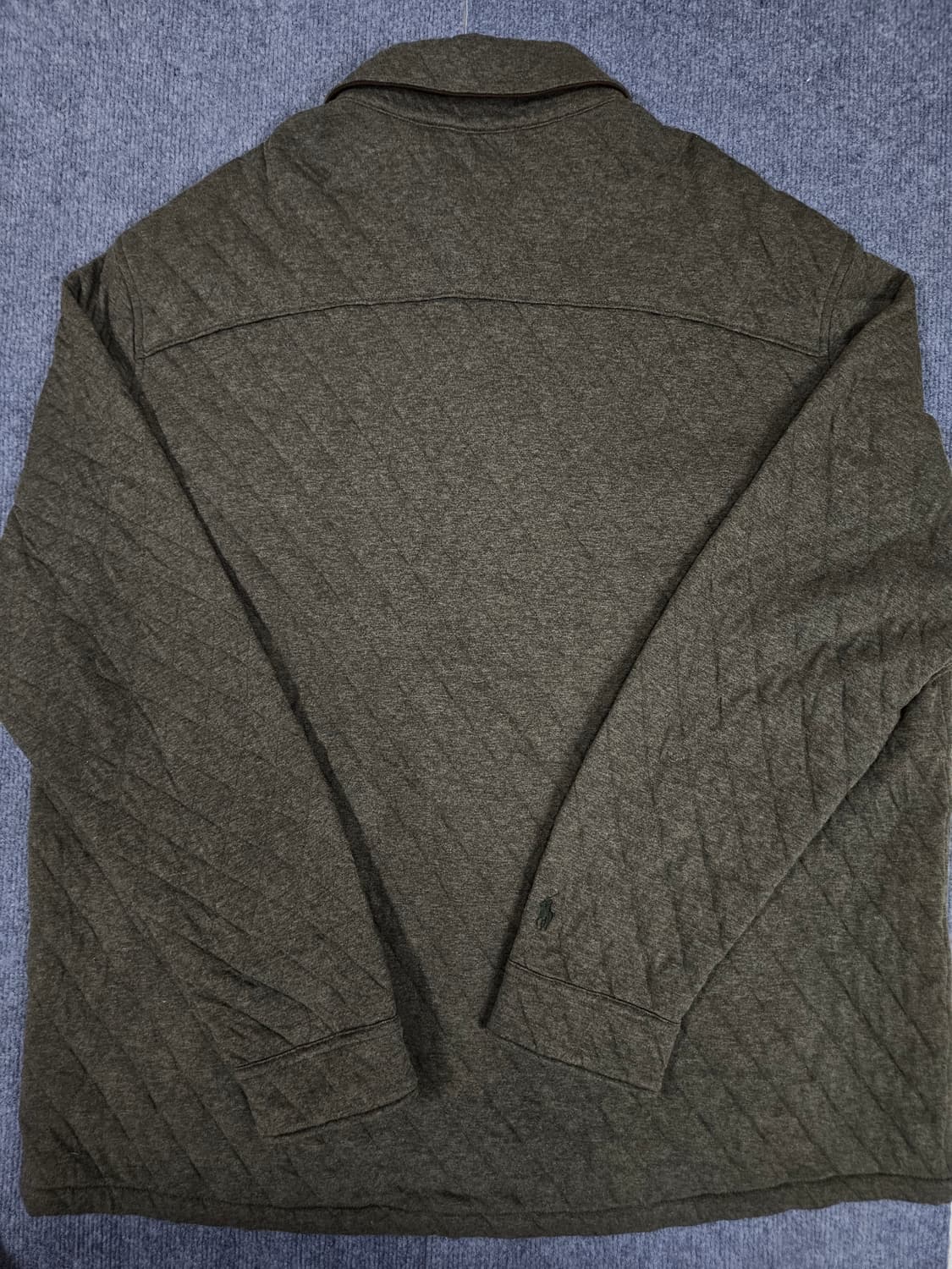 폴로 퀄트 더블 니트 저지 오버셔츠(급처) 상품이미지5