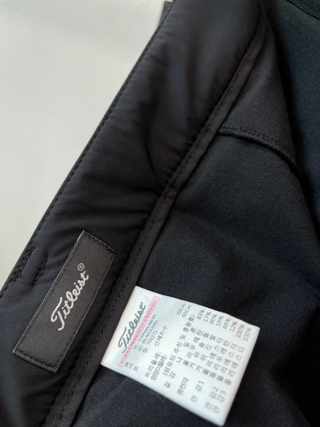 여) 타이틀리스트 로고패턴 구스 스커트  상품이미지4