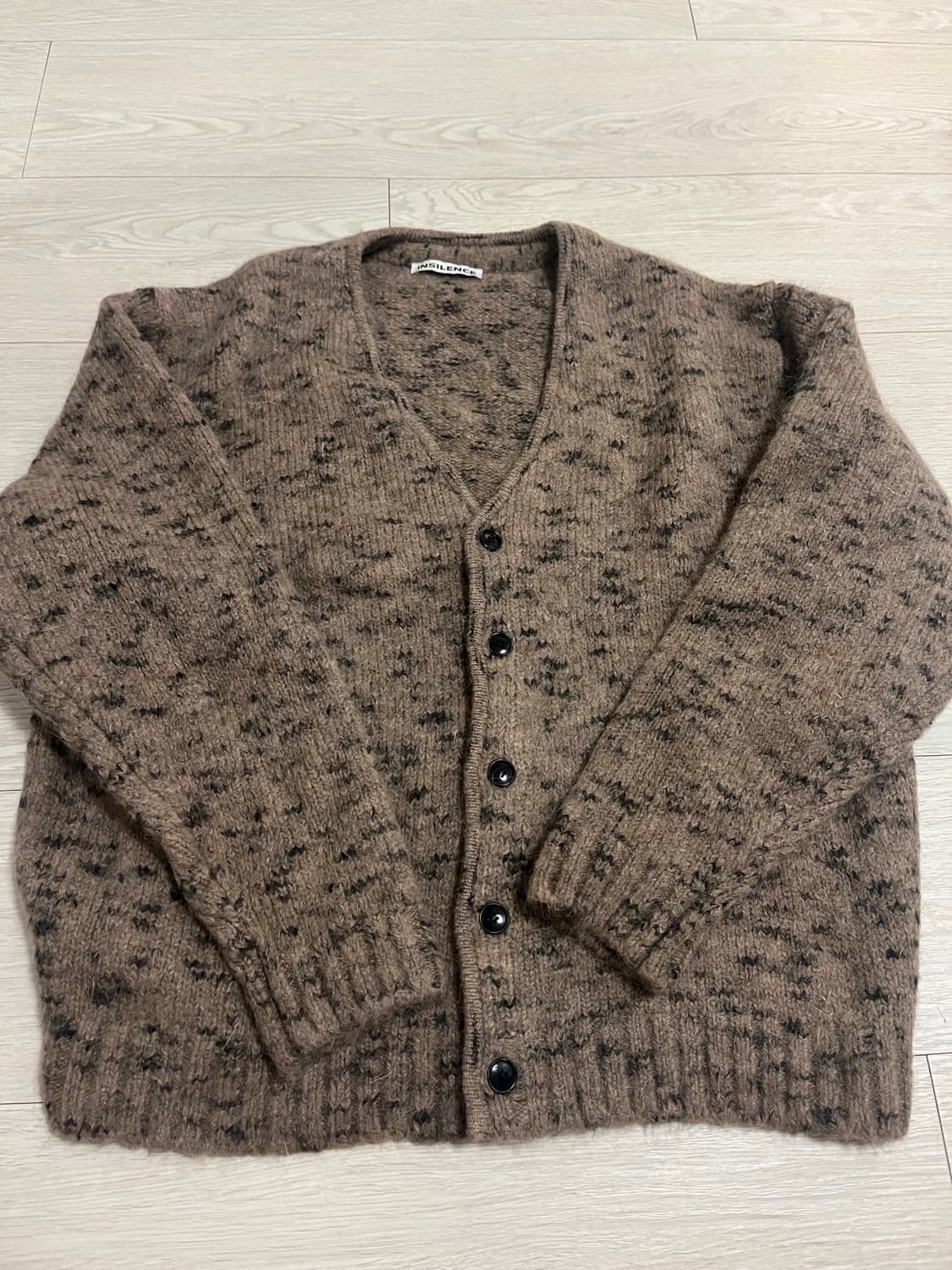 인사일런스 이탈리아 모헤어 믹스 가디건 상품이미지1