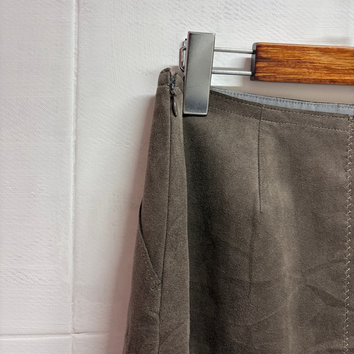 Ray BEAMS 스웨이드 미니 스커트  상품이미지5