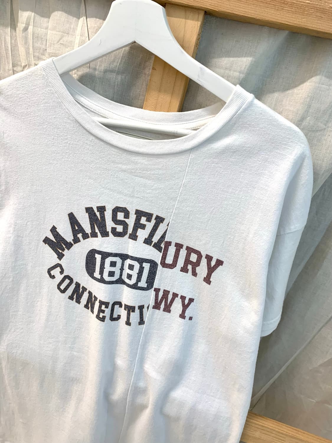 [Ungrid] crew neck print tee 상품이미지1