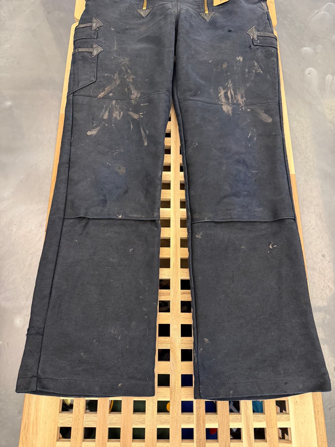 80s GERMANY LOGGER MOLESKIN 블랙몰스킨팬츠 상품이미지4