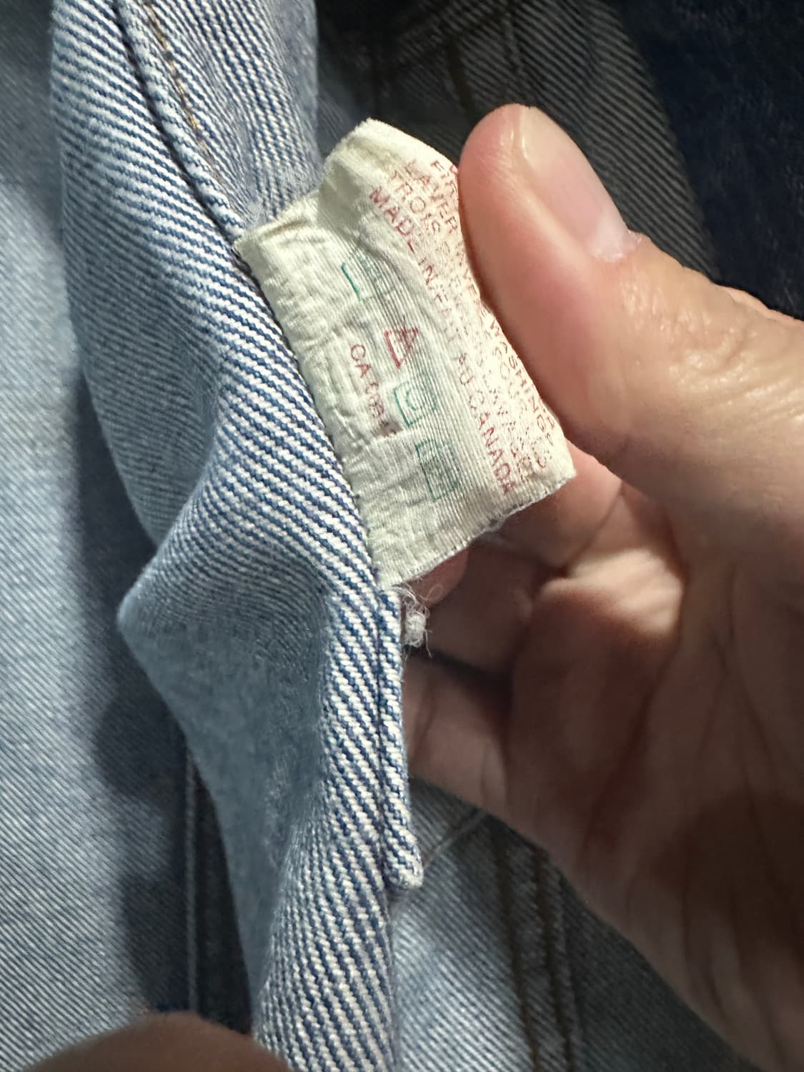 90s리바이스 3세대 트러커자켓 캐나다생산100 상품이미지5