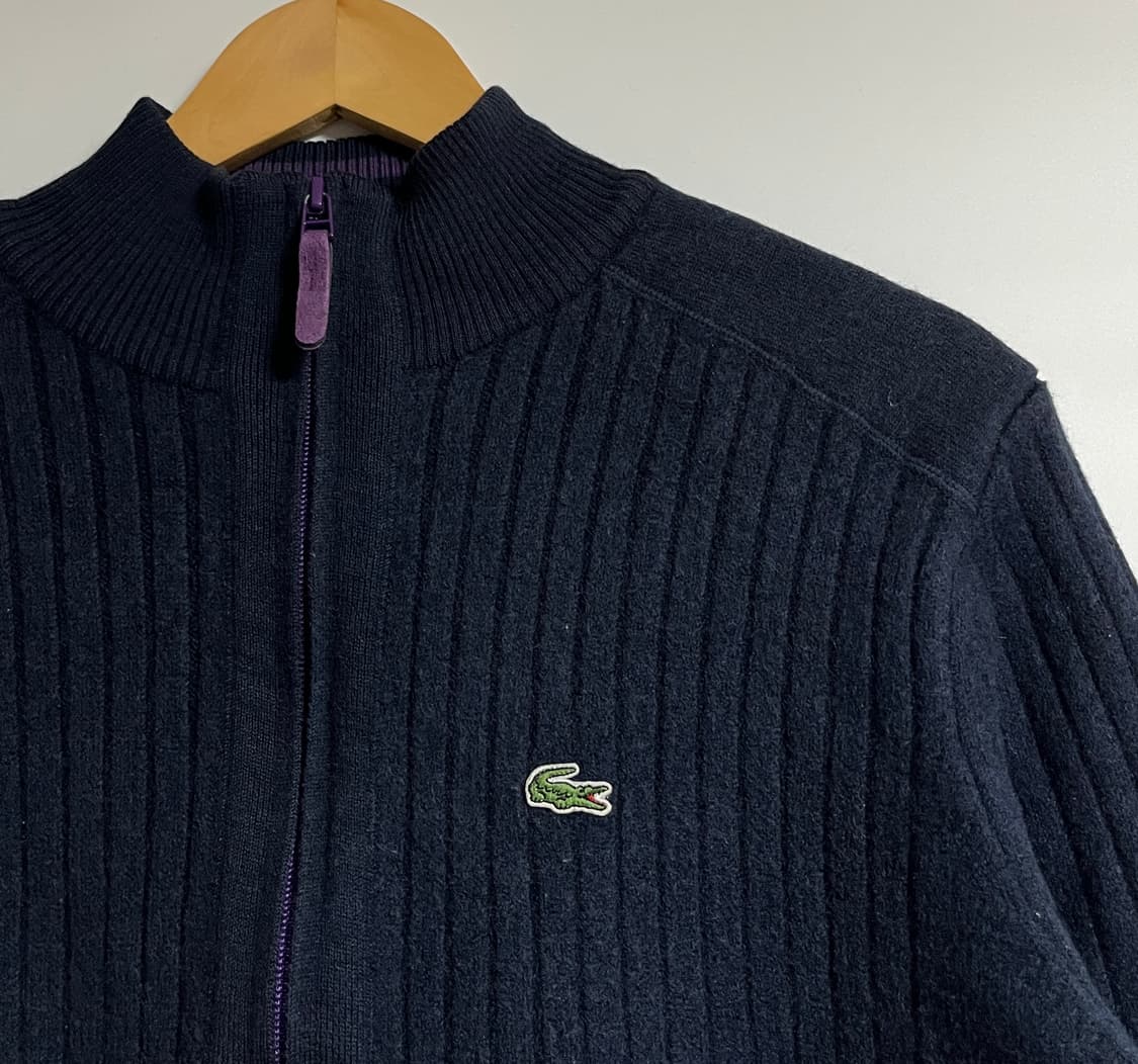 공용 라코스테 모 니트 집업 가디건 105 상품이미지4