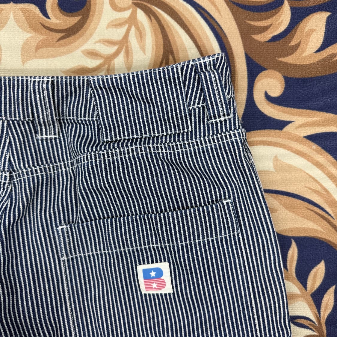 (M)벌스데이 수트 Birthdaysuit 히코리 더블니데님팬츠 상품이미지6